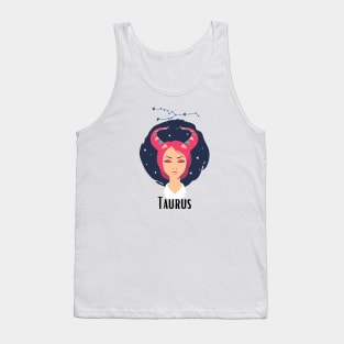 Taurus horoscope zodiac sign Tank Top